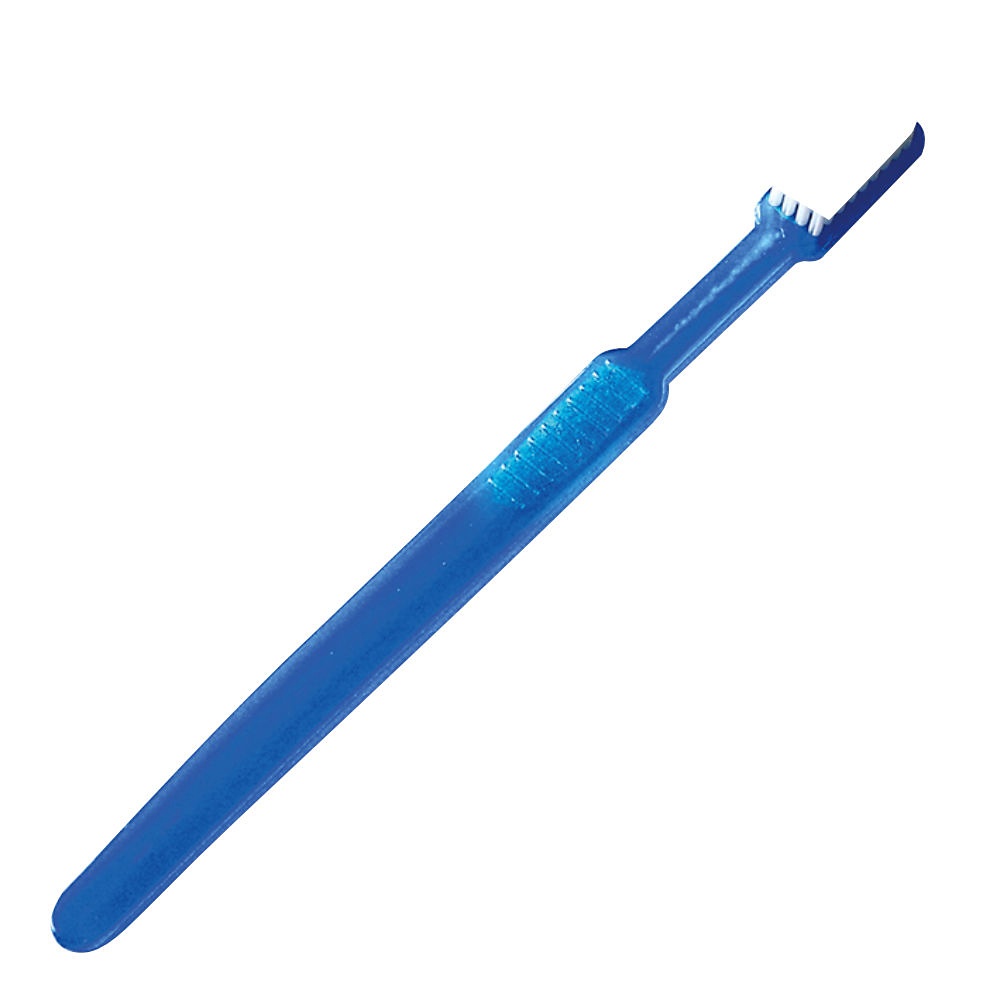[MEG 199100] Einmal-Zahnbürsten ohne Paste Blau (100 Stck.)