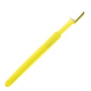 Einmal-Zahnbürsten mit Paste Gelb (100 Stck.)