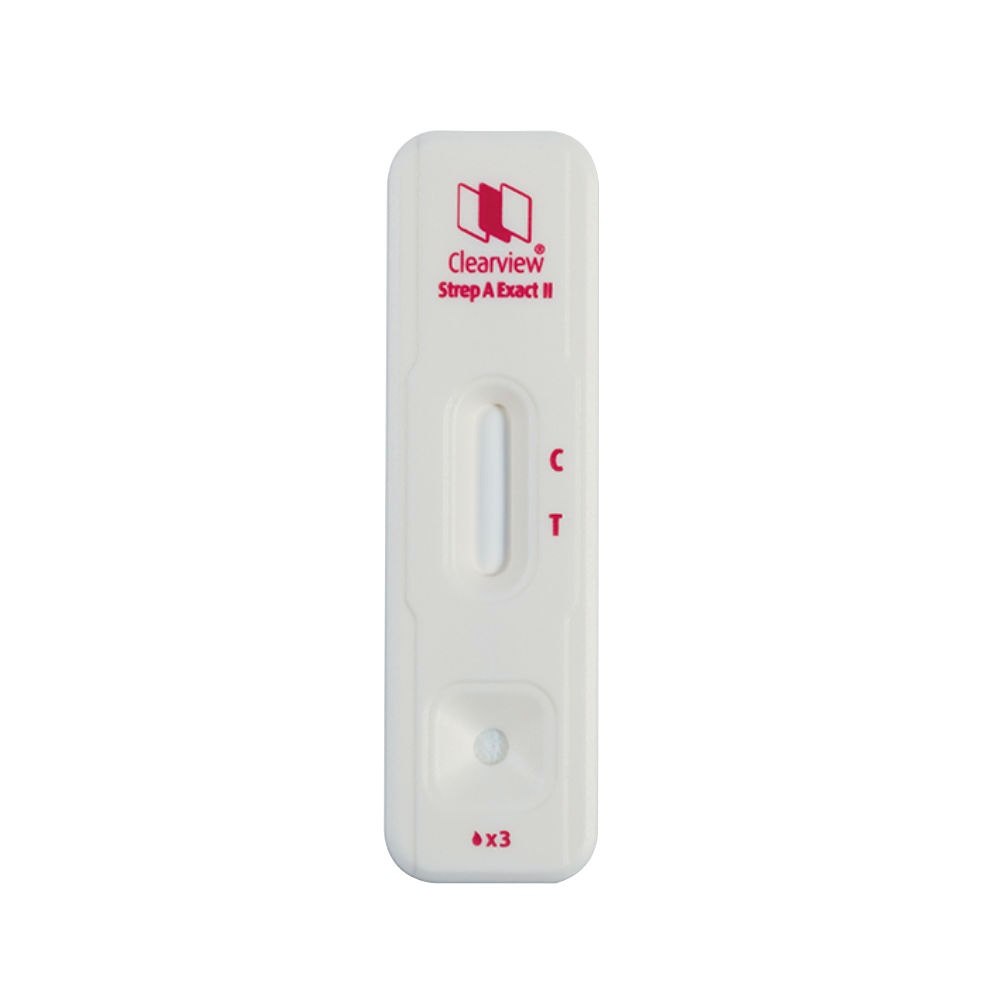 Clearview Strep A Cassette 2 (25 T.) -neue Ausführung