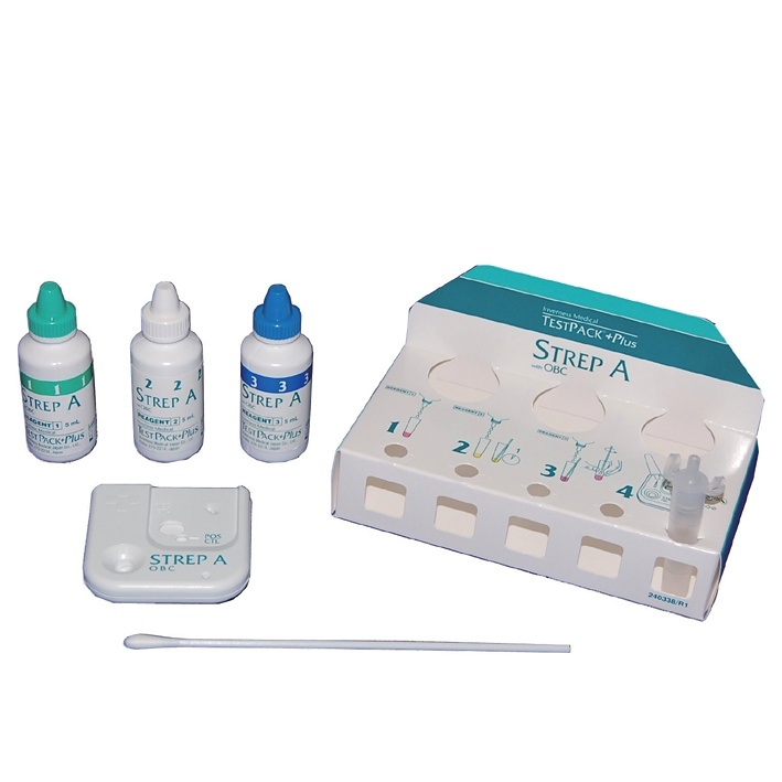 Alere TestPack +Plus Strep A OBC (20 T.)
