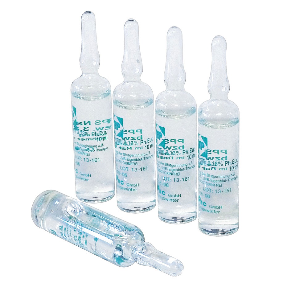 PPS Natriumcitrat 3,13 % (100 Ampullen à 10 ml)