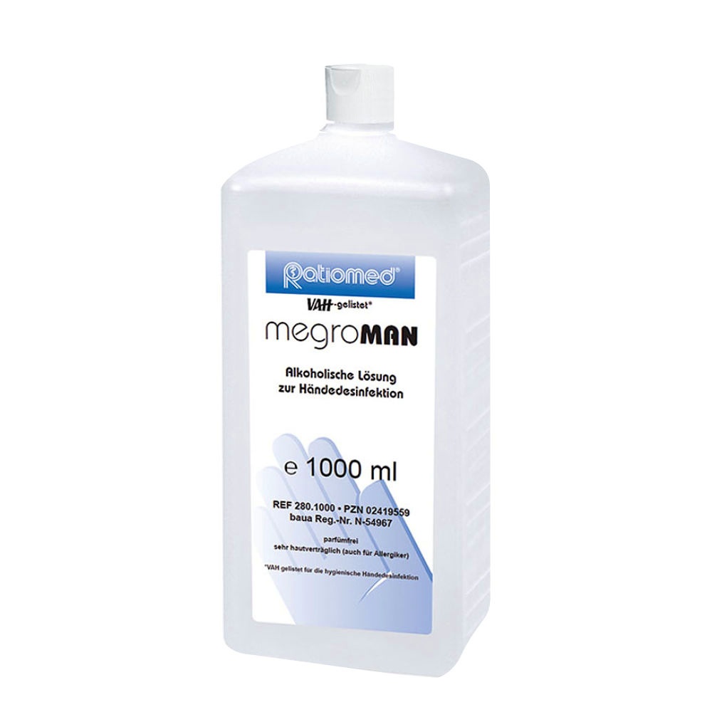 [MEG 280.1000] MegroMAN 1 Ltr. Händedesinfektion
