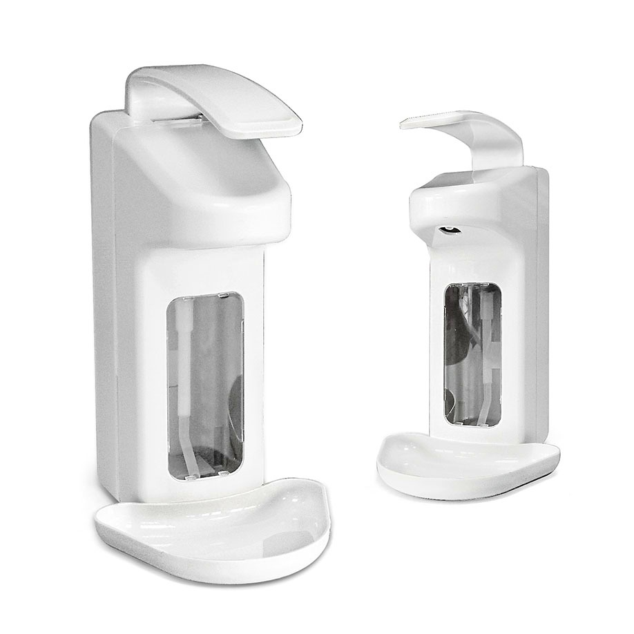 [MEG 289.1020] Seifen- und Desinfektionsmittelspender Ratiomed 500 ml Kunststoff weiß