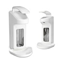 Seifen- und Desinfektionsmittelspender Ratiomed 500 ml Kunststoff weiß