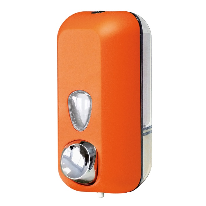 [MEG 289.1052] Seifenspender 550 ml, Kunststoff orange