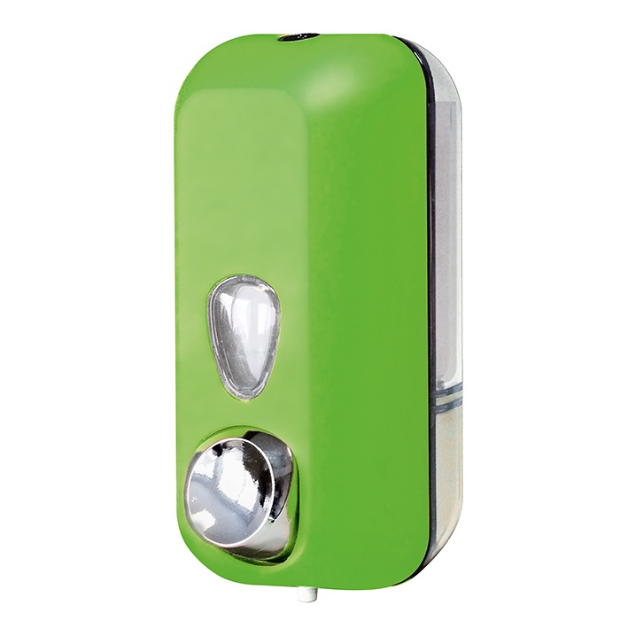 [MEG 289.1053] Seifenspender 550 ml, Kunststoff grün
