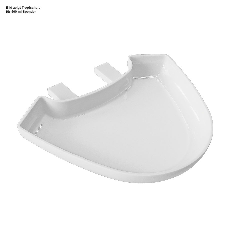 [MEG 289.1067] Tropfschale weiß für ratiomed Spender ''touchless'' 500 ml