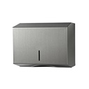 Falthandtuchspender ratiomed Edelstahl, H 20,3 x B 25,3 x T 12 cm