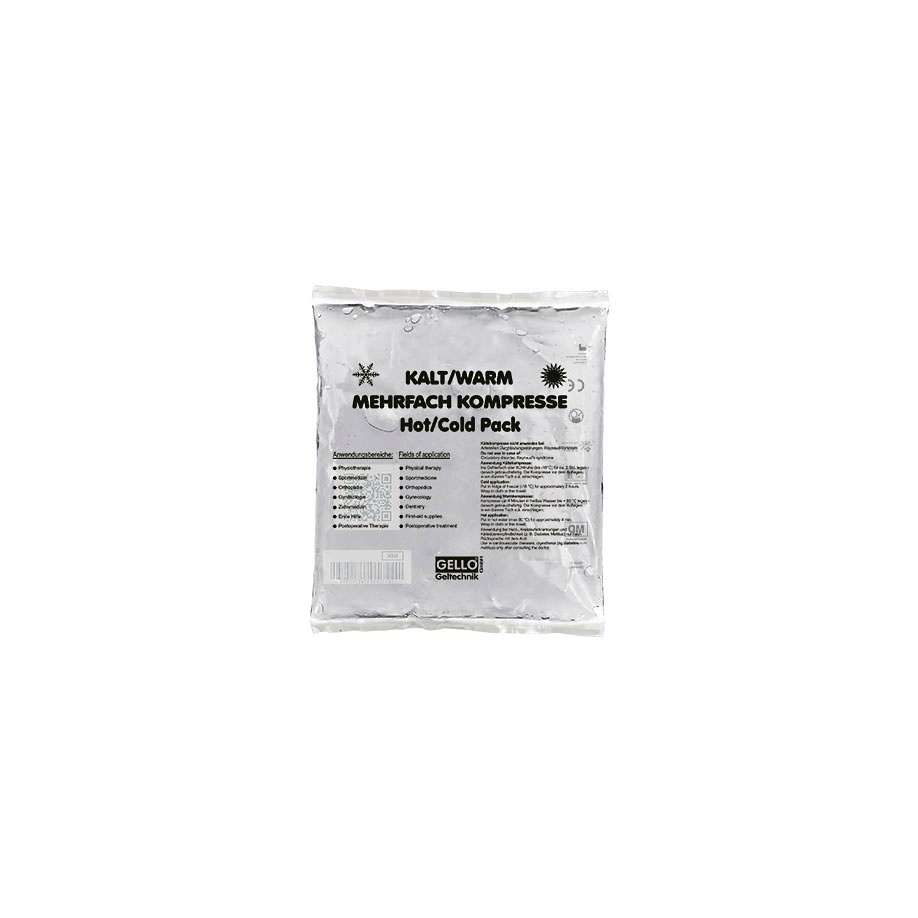 [MEG 600060W] Kalt-/Warm-Kompresse Transparent, 13 x 14 cm