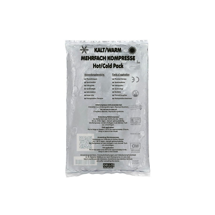 Kalt-/Warm-Kompresse Transparent, 16 x 26 cm