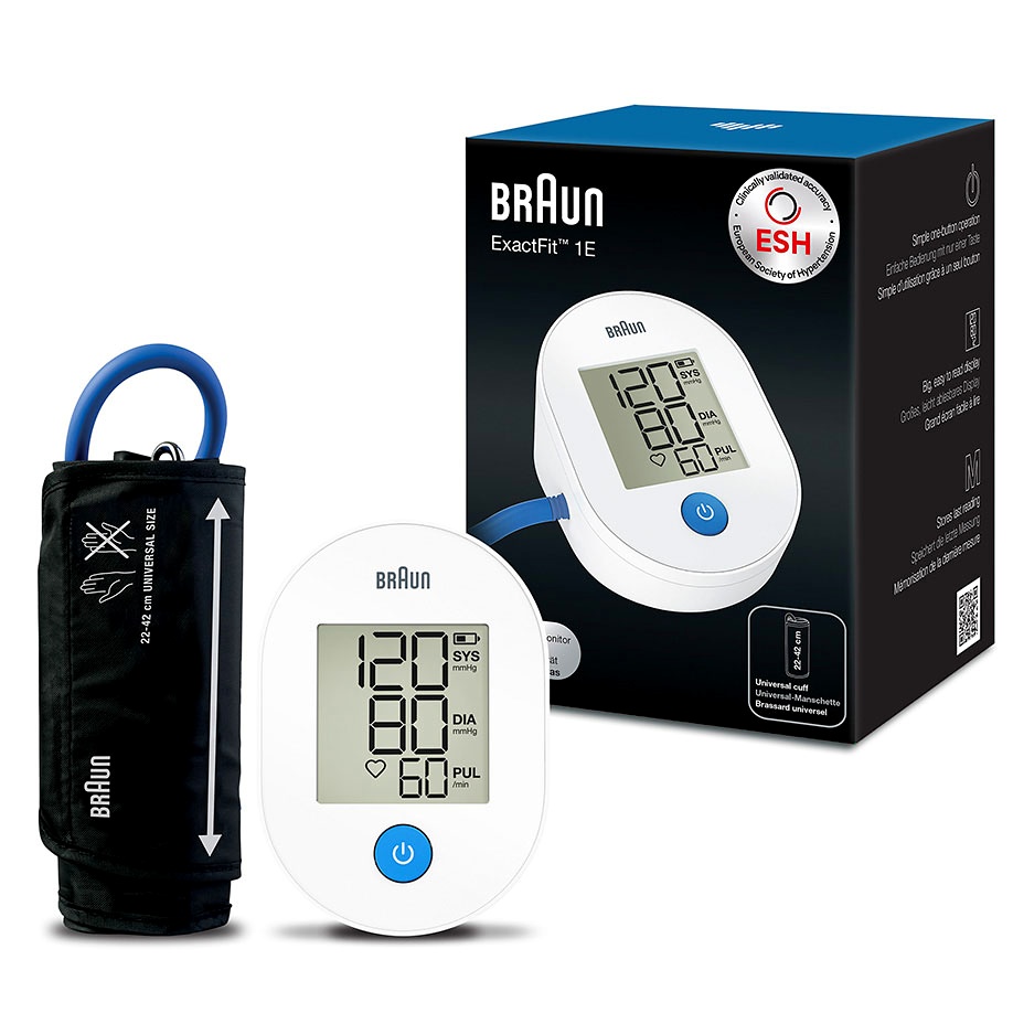 BRAUN ExactFit 1E BUA4000 Oberarm-Blutdruckmessgerät