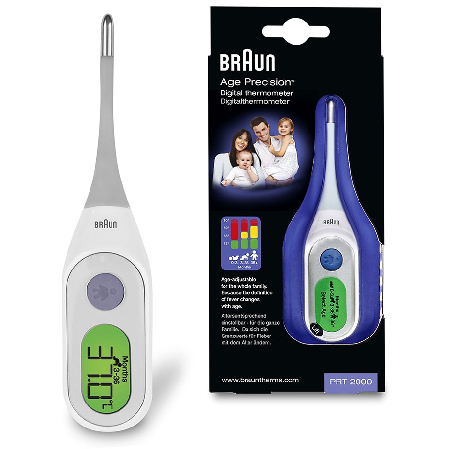[MEG 624216] Fieberthermometer BRAUN PRT 2000