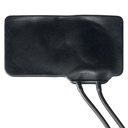 Gummibeutel 2-Schlauch für Erwachsene 12 x 22,5 cm