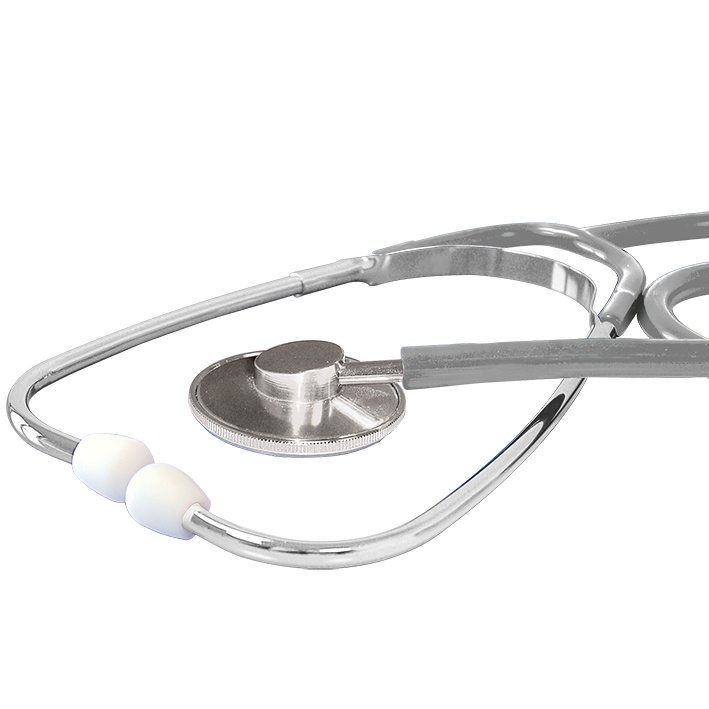 Stethoskop Flachkopf ratiomed Grau