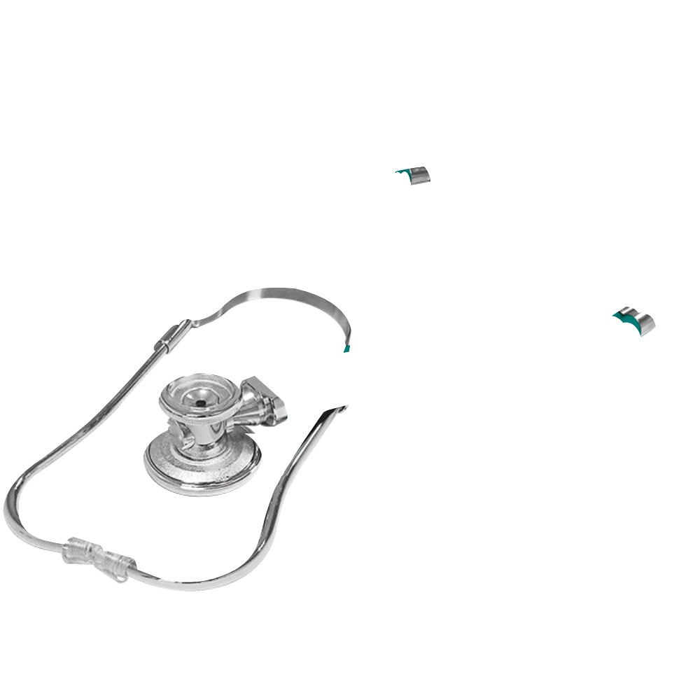 [MEG 641006.3] Stethoskop Rappaport ratiomed Grün