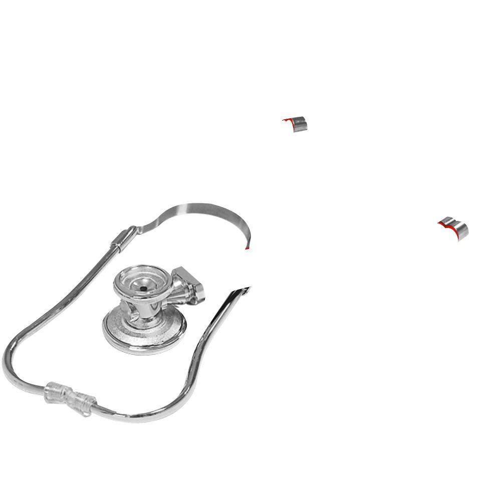 [MEG 641006.4] Stethoskop Rappaport ratiomed Rot