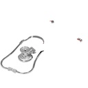 Ratiomed Rappaport Doppelkopf-Stethoskop rot