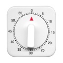 Laborwecker weiß 60 Min.