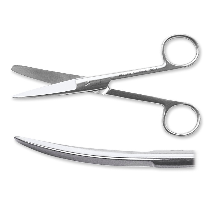 [MEG 700217] Chirurgische Schere Edelstahl Megro