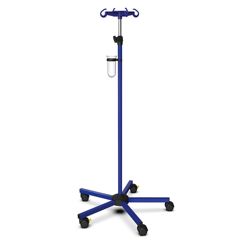 [MEG 80150] Infusionsständer ratiomed Blau (RAL 5002)