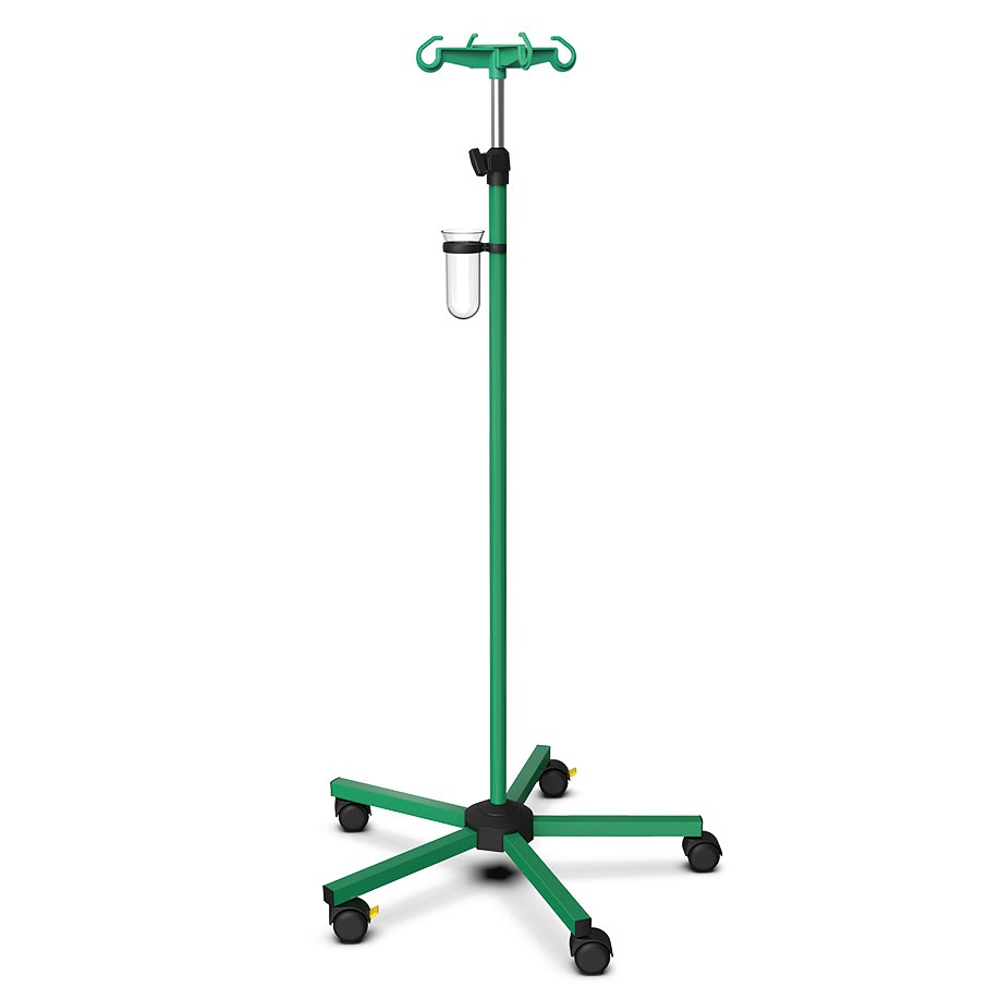 [MEG 80154] Infusionsständer ratiomed Grün (RAL 6024)