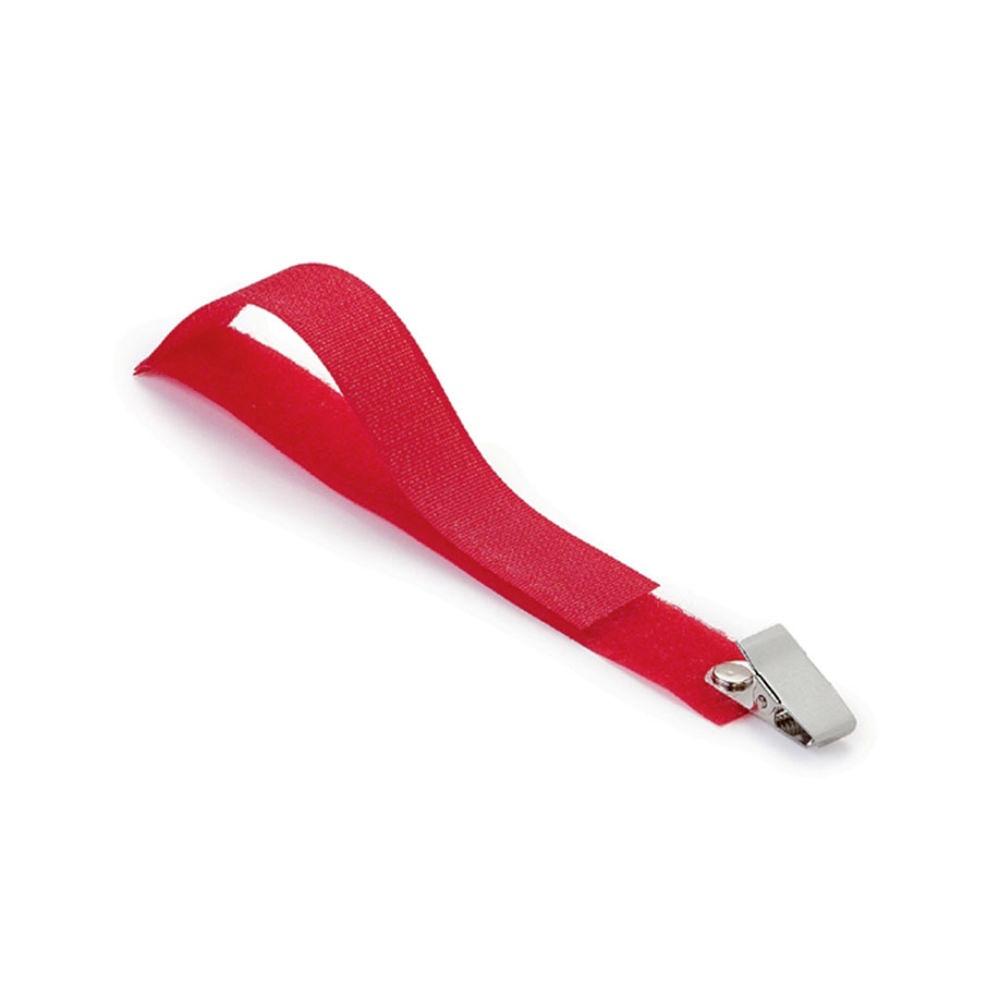 [MEG 803005] Universal-Schlauchhalter ratiomed OP-FIX Mit Clip rot, 15 x 2 cm (25 Stck.)