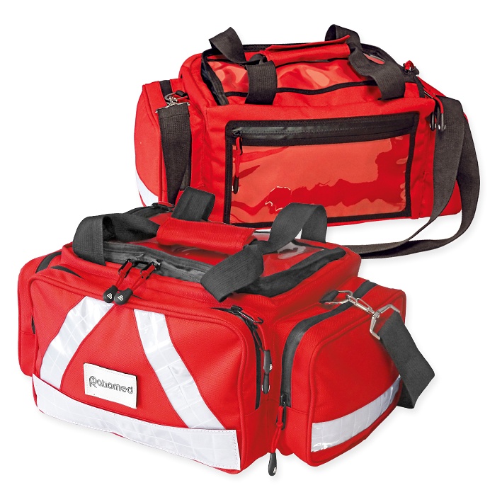 Notfalltasche ''WasserStopp'' ratiomed Klein, rot, leer