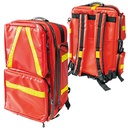 Notfallrucksack ''WasserStopp'' PROFI PLANE, rot, leer