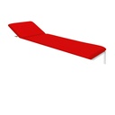 Untersuchungsliege ratiomed rot Lackiert inkl. Rollenhalter