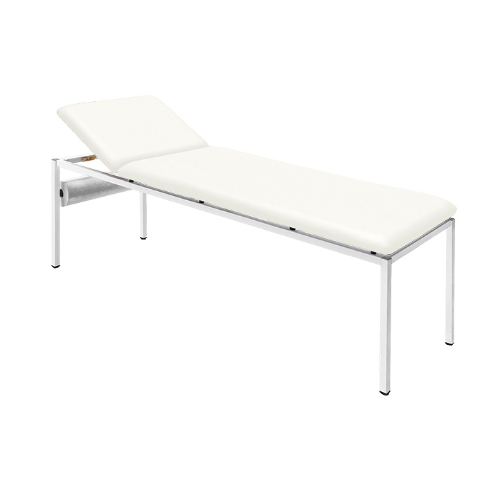 [MEG 940050.40740] Untersuchungsliege ratiomed weiß Lackiert inkl. Rollenhalter