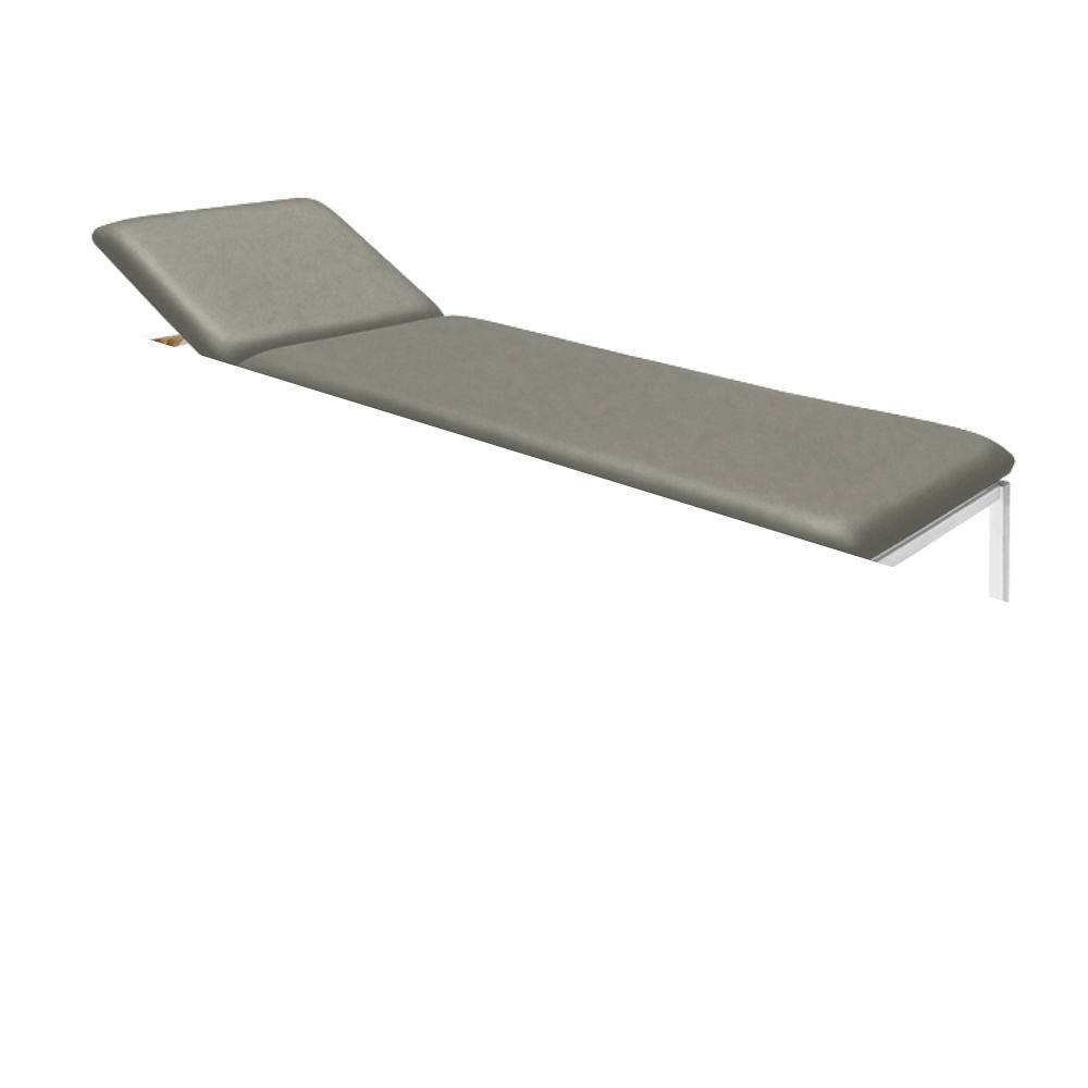 Untersuchungsliege ratiomed grau Lackiert inkl. Rollenhalter