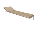 Untersuchungsliege ratiomed nougat Verchromt, inkl. Rollenhalter