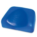 Kopflagerungspolster mit Kopfmulde PVC blau, 19,5 x 14 x 5/2 cm