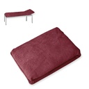 Liegenbezug Frottee brombeer 65 x 195 cm