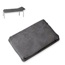 Liegenbezug Frottee graphit 65 x 195 cm