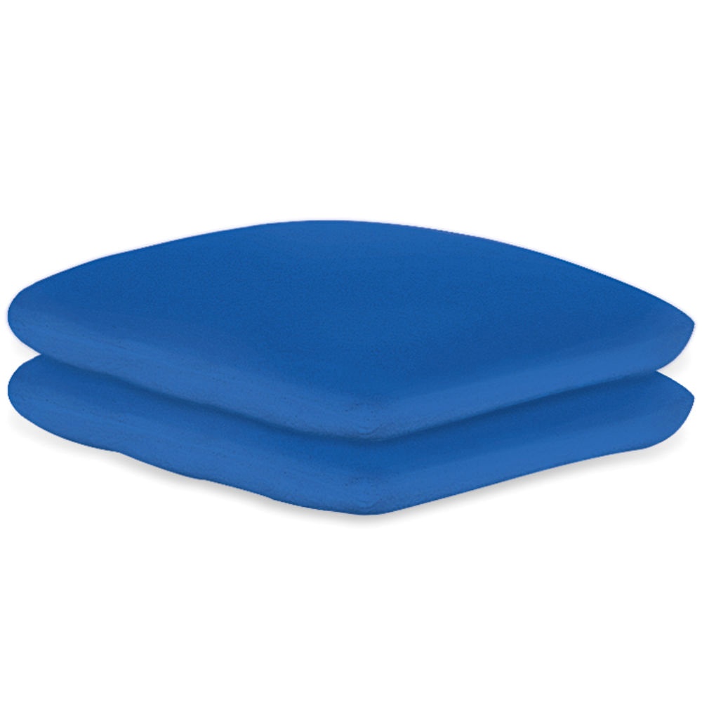 Kissenbezüge Frottee royalblau 40 x 40 cm, mit Reißverschluss (2 Stck.)