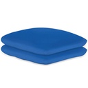 Kissenbezüge Frottee royalblau 40 x 40 cm, mit Reißverschluss (2 Stck.)