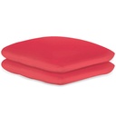 Kissenbezüge Frottee bordeaux 40 x 40 cm, mit Reißverschluss (2 Stck.)