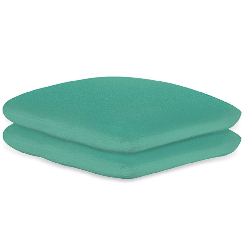 Kissenbezüge Frottee jade, 40 x 40 cm Mit Reißverschluss (2 Stck.)