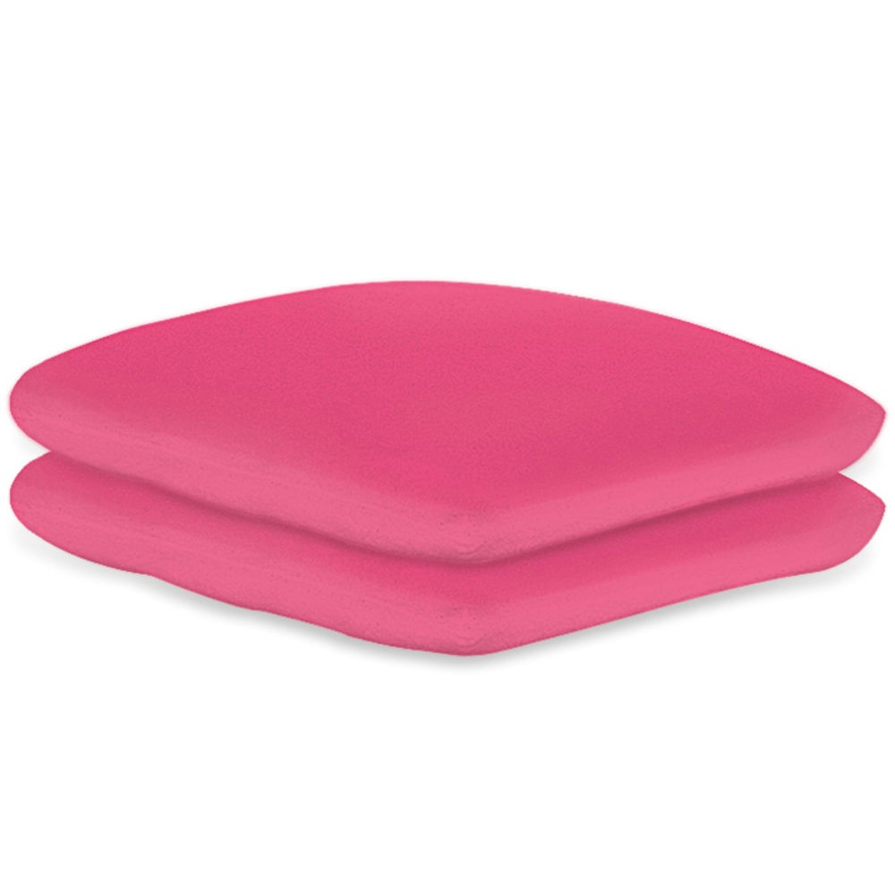 [MEG 940105.50] Kissenbezüge Frottee pink, 40 x 40 cm Mit Reißverschluss (2 Stck.)