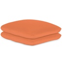 Kissenbezüge Frottee terra, 40 x 40 cm Mit Reißverschluss (2 Stck.)