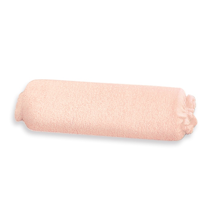 Nackenrollenbezug Frottee apricot Für Rollen 40 cm