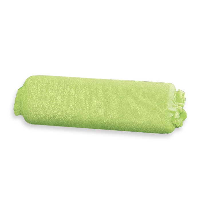 Nackenrollenbezug Frottee apfelgrün Für Rollen 40 cm
