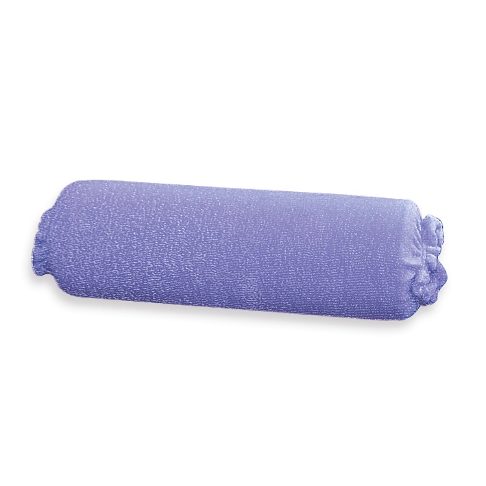 Nackenrollenbezug Frottee viola Für Rollen 50 cm