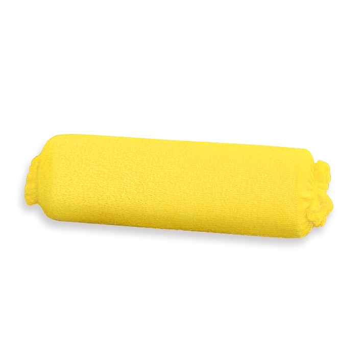 Nackenrollenbezug Frottee gelb Für Rollen 50 cm