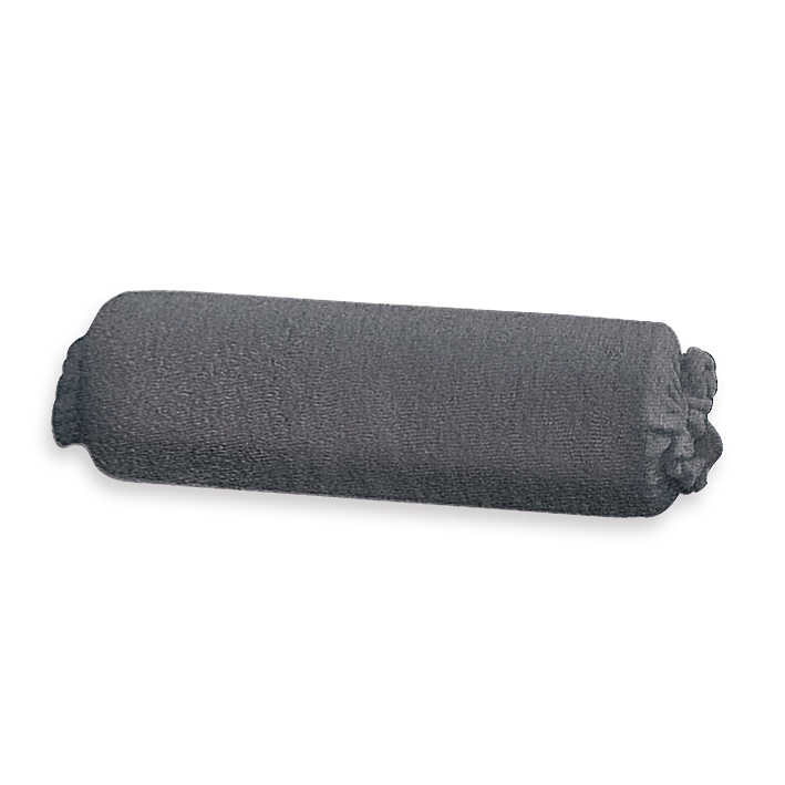 Nackenrollenbezug Frottee graphit Für Rollen 50 cm