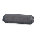 Nackenrollenbezug Frottee graphit Für Rollen 50 cm
