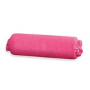 Nackenrollenbezug Frottee pink Für Rollen 50 cm