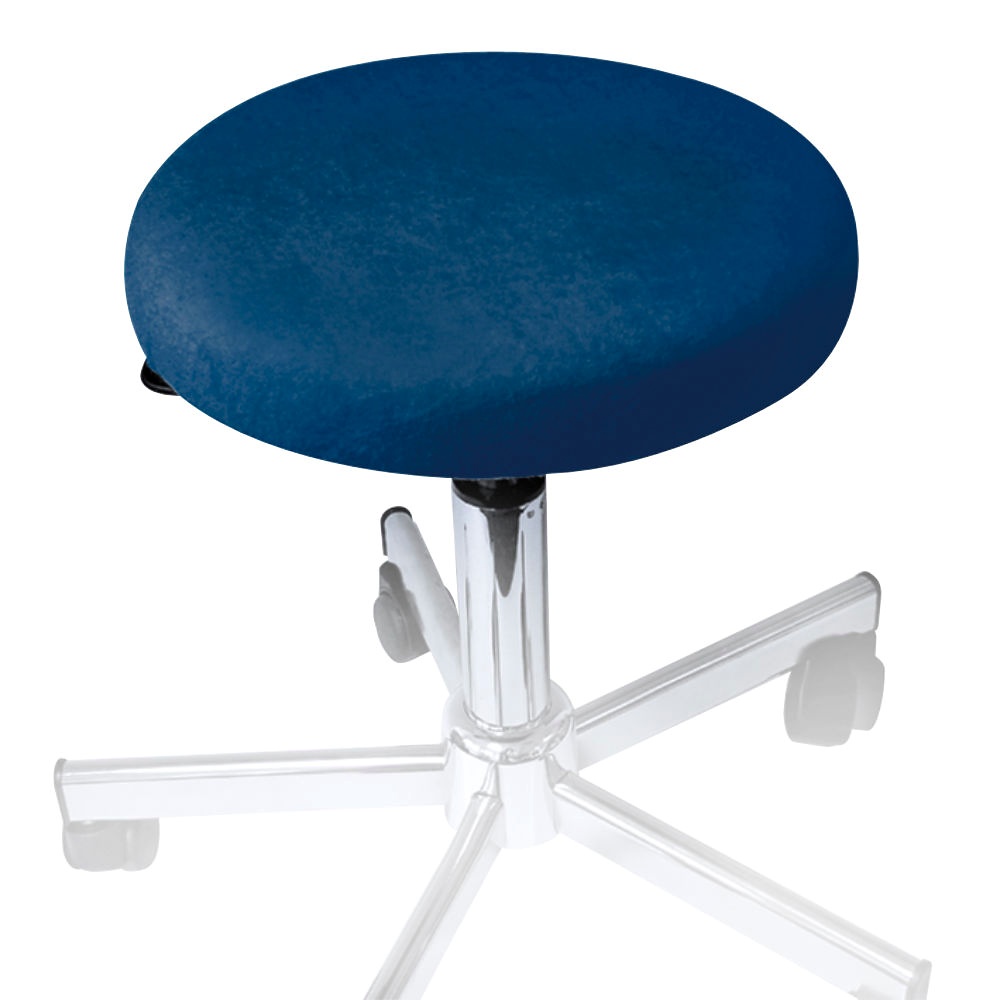 [MEG 940109.27] Hockerbezug Frottee marine Für Hocker 40 bis 45 cm Ø