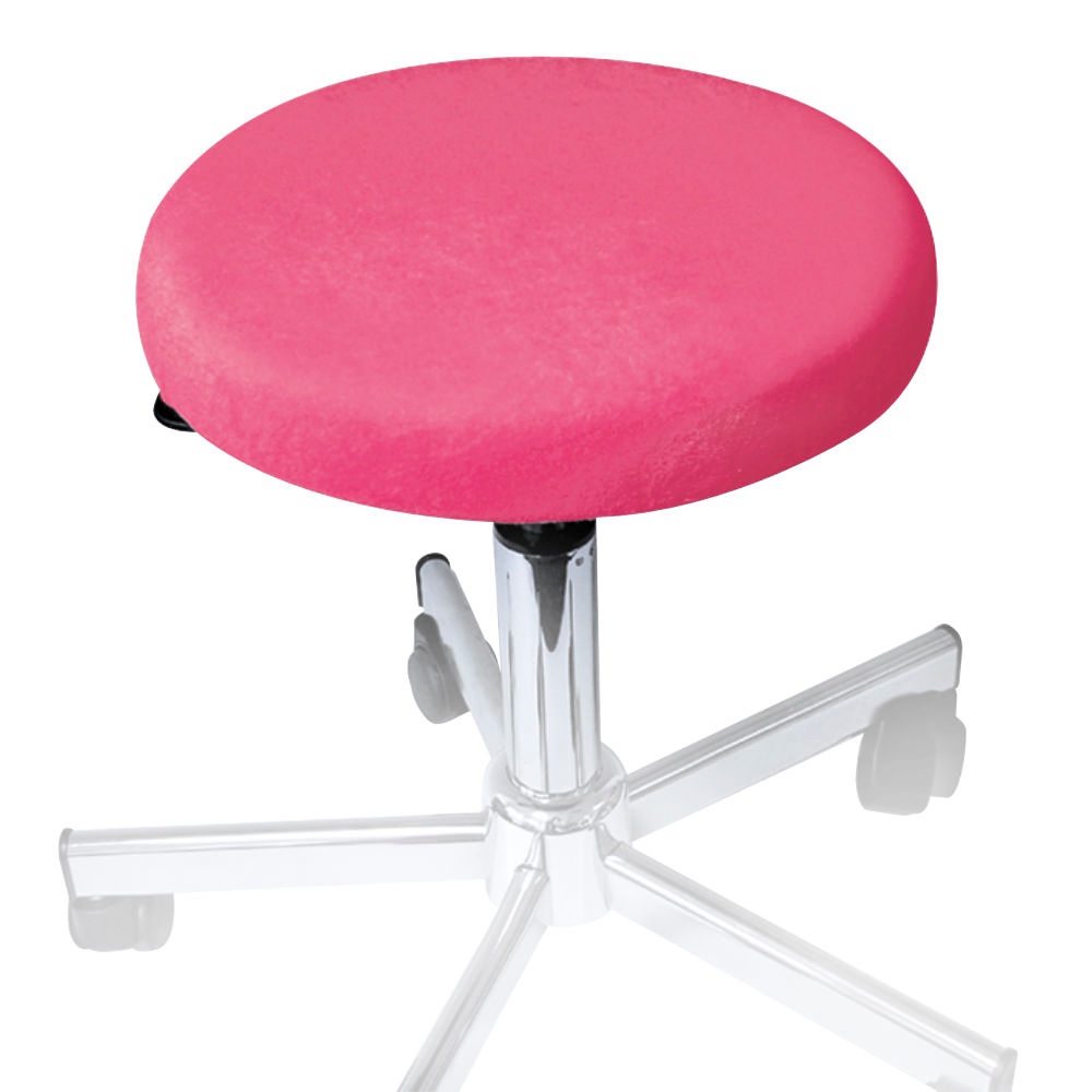 Hockerbezug Frottee pink Für Hocker 40 bis 45 cm Ø